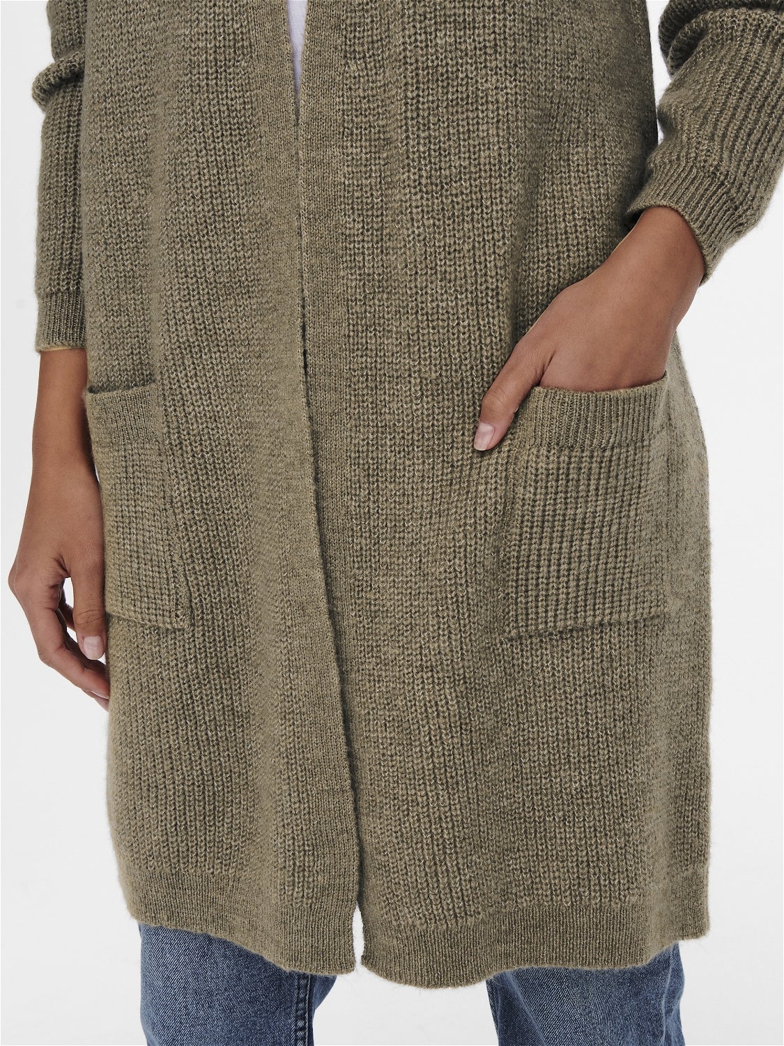 ONLJADE Strickjacke Caribou