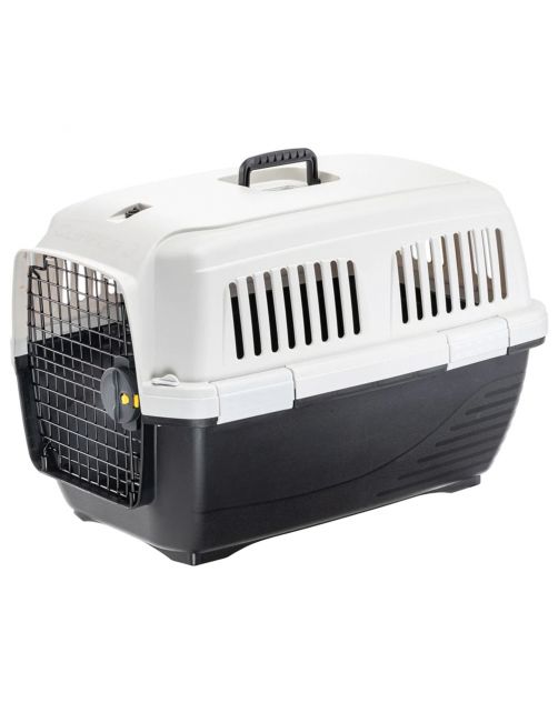 Ferplast Reismand Clipper 3 - Kattenvervoersbox - 64x43x43 cm Zwart