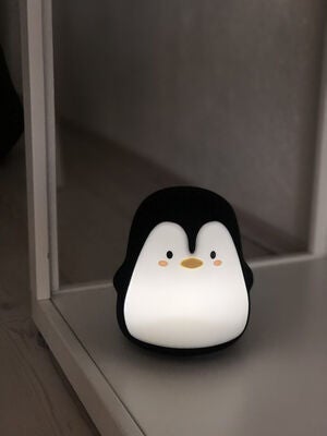 FILIBABBA LED-Lampe Silikon, Pelle the Penguin