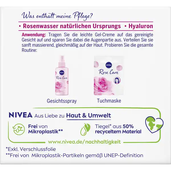Rosenblüte 24h Tagespflege Gel-Creme