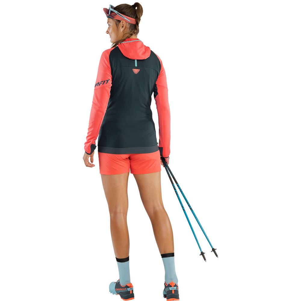 Dynafit Transalper Hybrid Shorts Damen hot coral