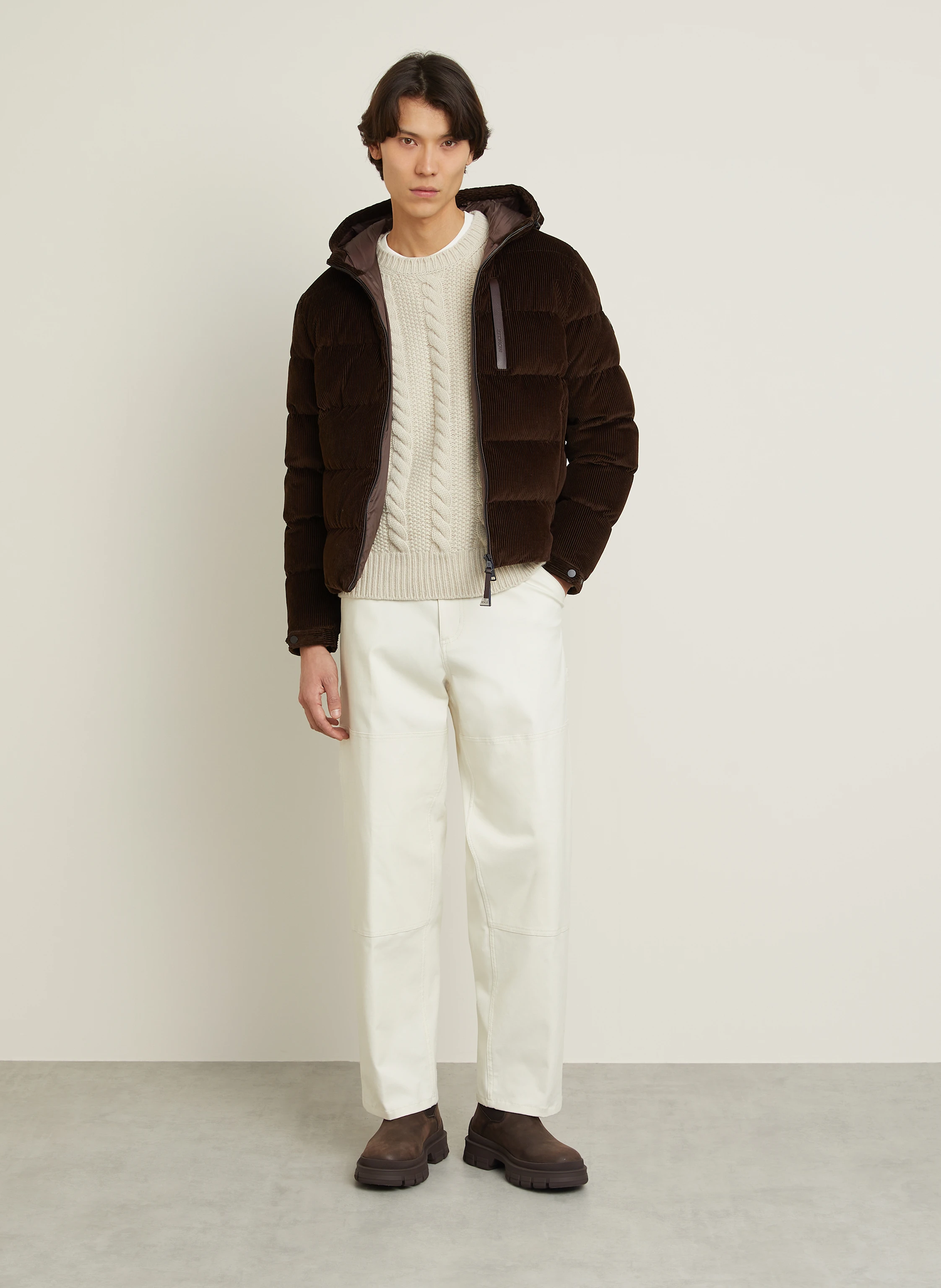 MONCLER Daunenjacke VEDERNA aus Cord