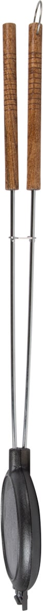 Esschert Design wafelijzer Fancy Flames 17,5 x 5,3 x 82 cm