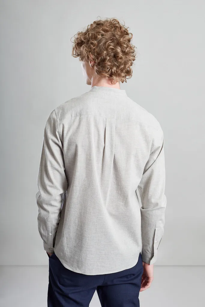 Chemise en coton biologique et lin japonais L'Exception Paris