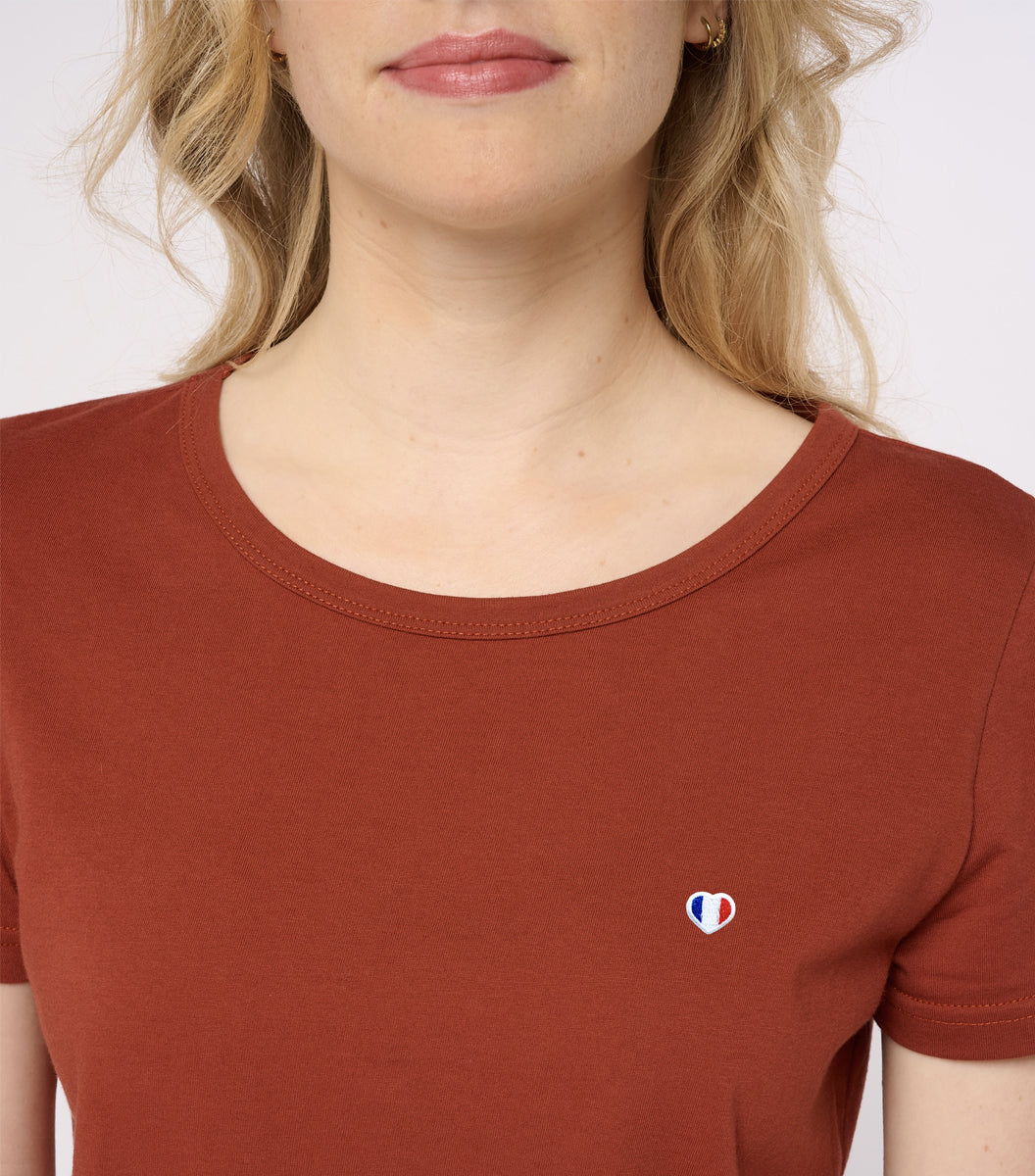 T-shirt Femme Terracotta - Iconique