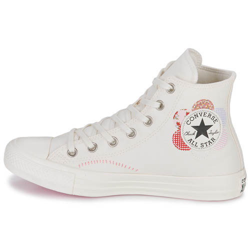 Converse - CHUCK TAYLOR ALL STAR HI - Blanc / Multicolore