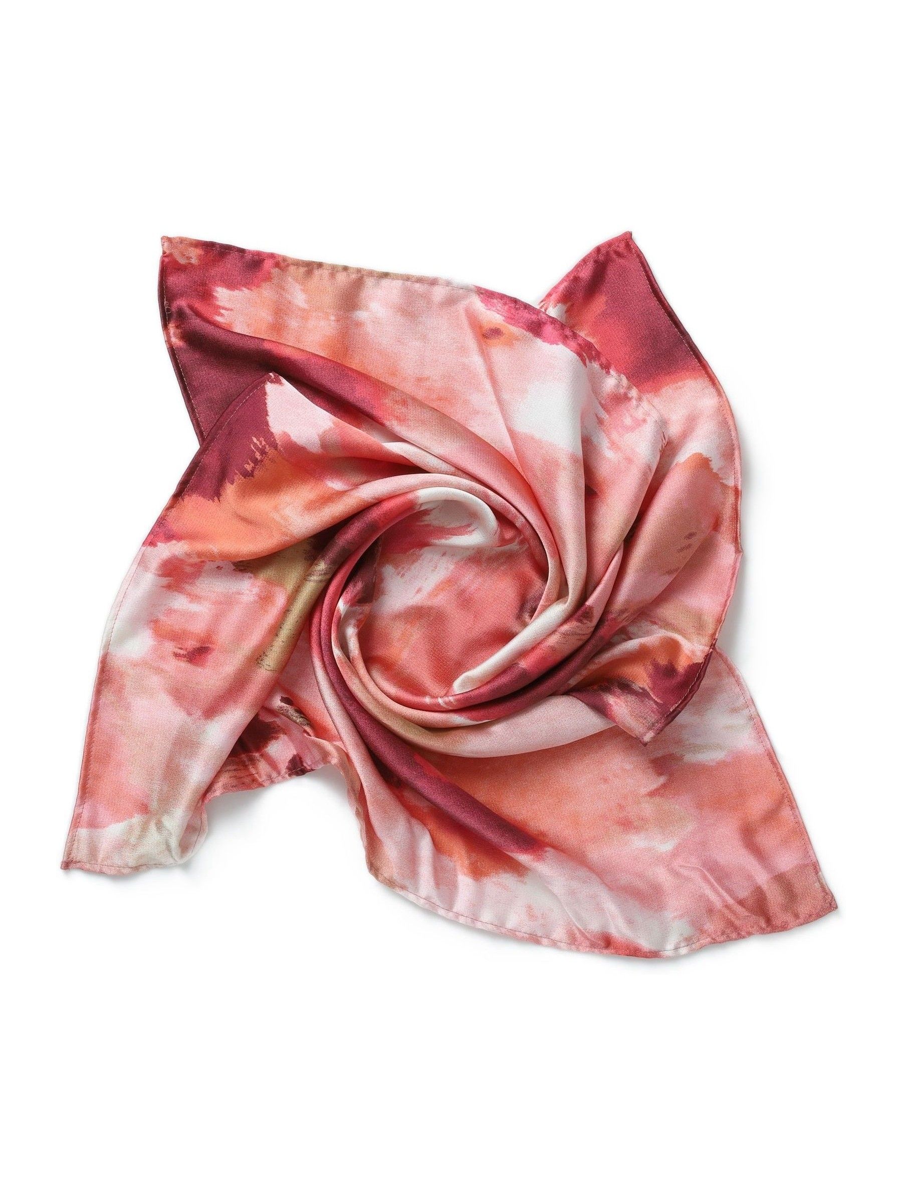Aela Pink Watercolour Bandana Scarf
