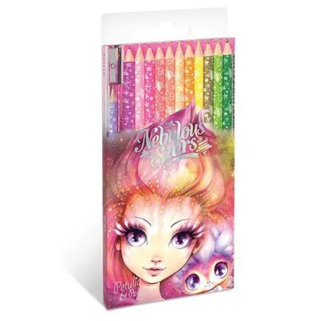 Nebulous Stars Holz-Buntstifte im 12er-Pack, 1 Packung, 4-fach sortiert