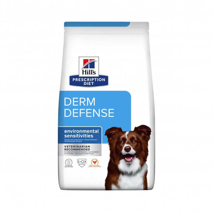 HILL'S Prescription Diet Derm Defense au Poulet - Croquettes pour chien