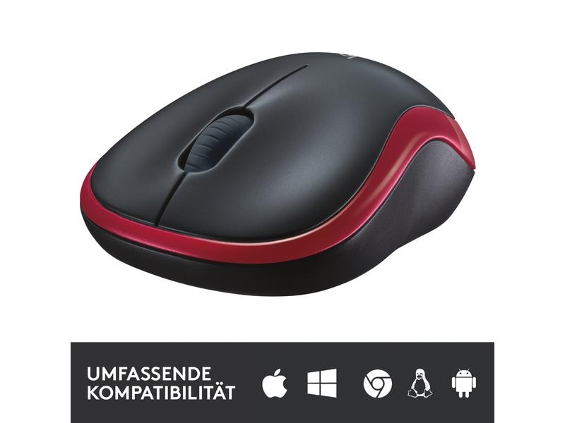 Logitech Maus M185 Wireless Maus, Kabellos