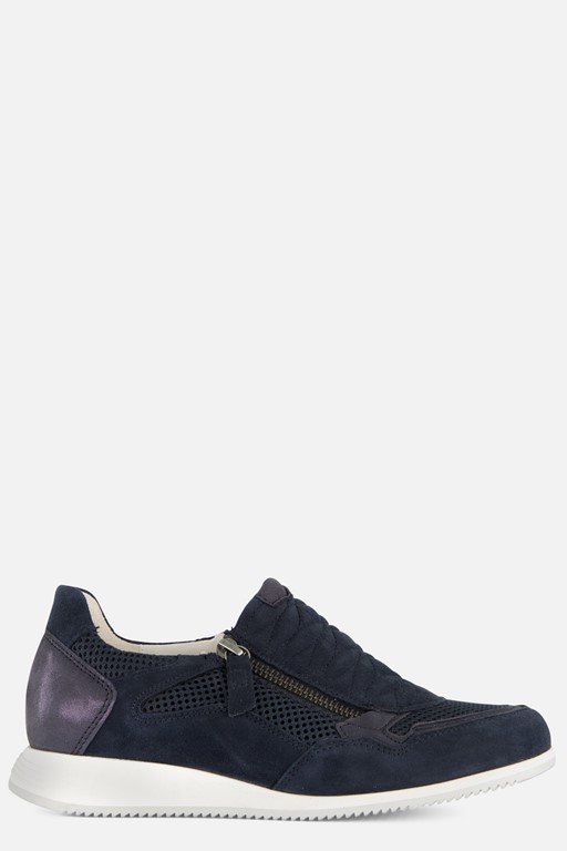 Gabor Instappers blauw Nubuck