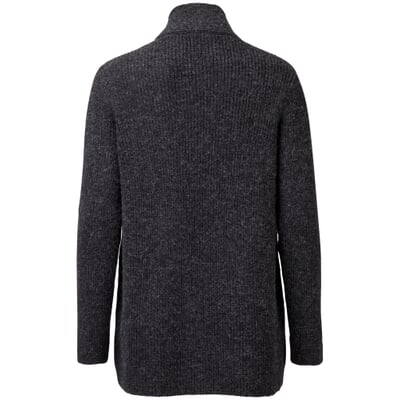 Damen-Strickjacke Royal Alpaka, Anthrazit
