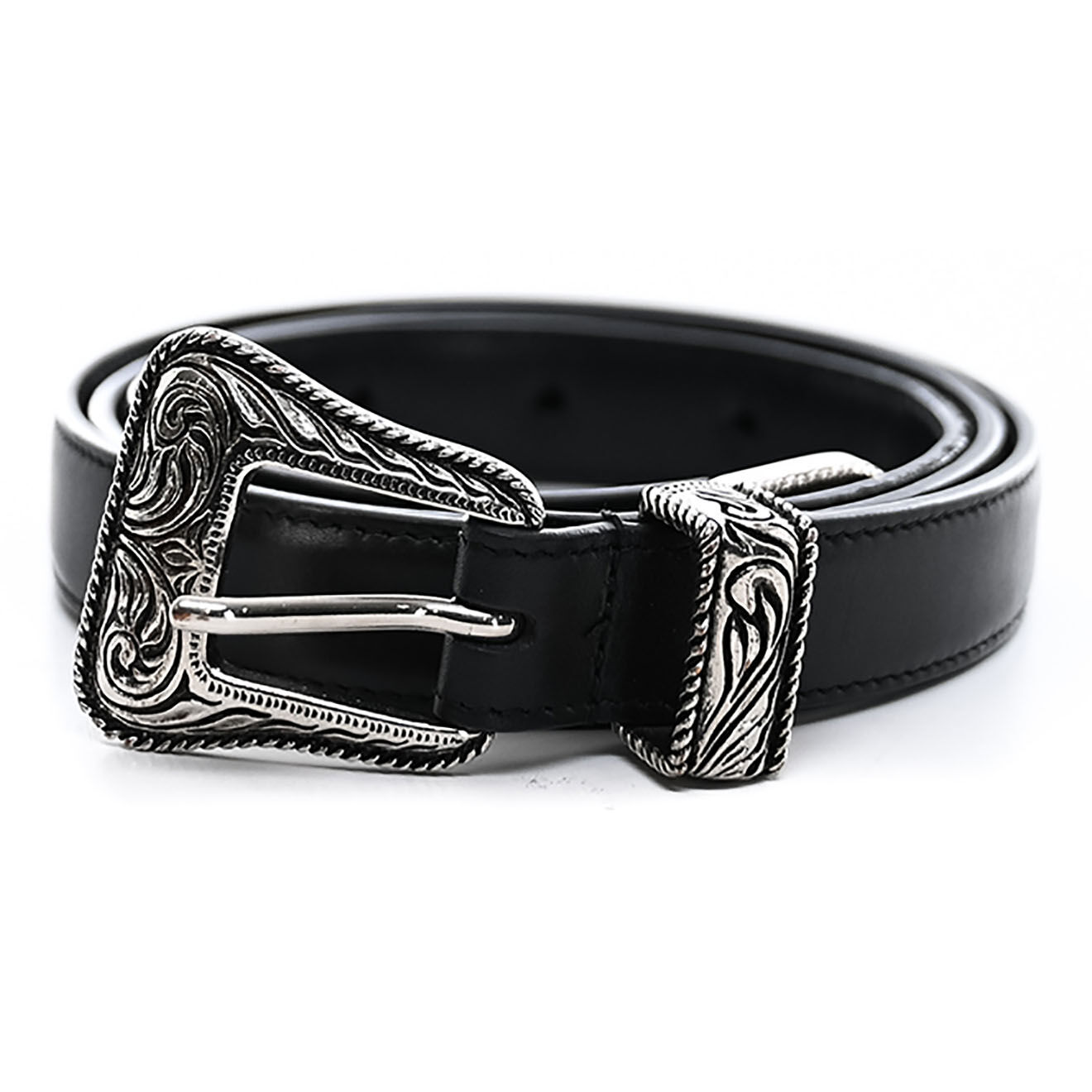 Saint Laurent Ceinture en Cuir noire - Très bon état