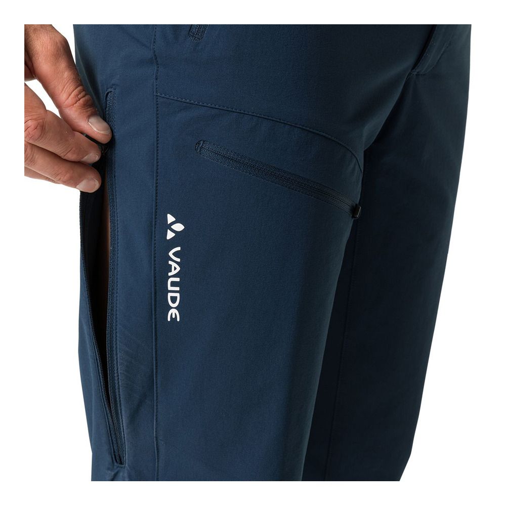 Vaude BADILE II - Pantalon Homme dark sea uni