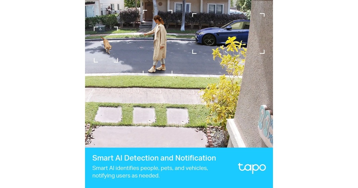 TP-LinkTapo C420S1 beveiligingscamera  (Wit, 2K QHD, IP65)