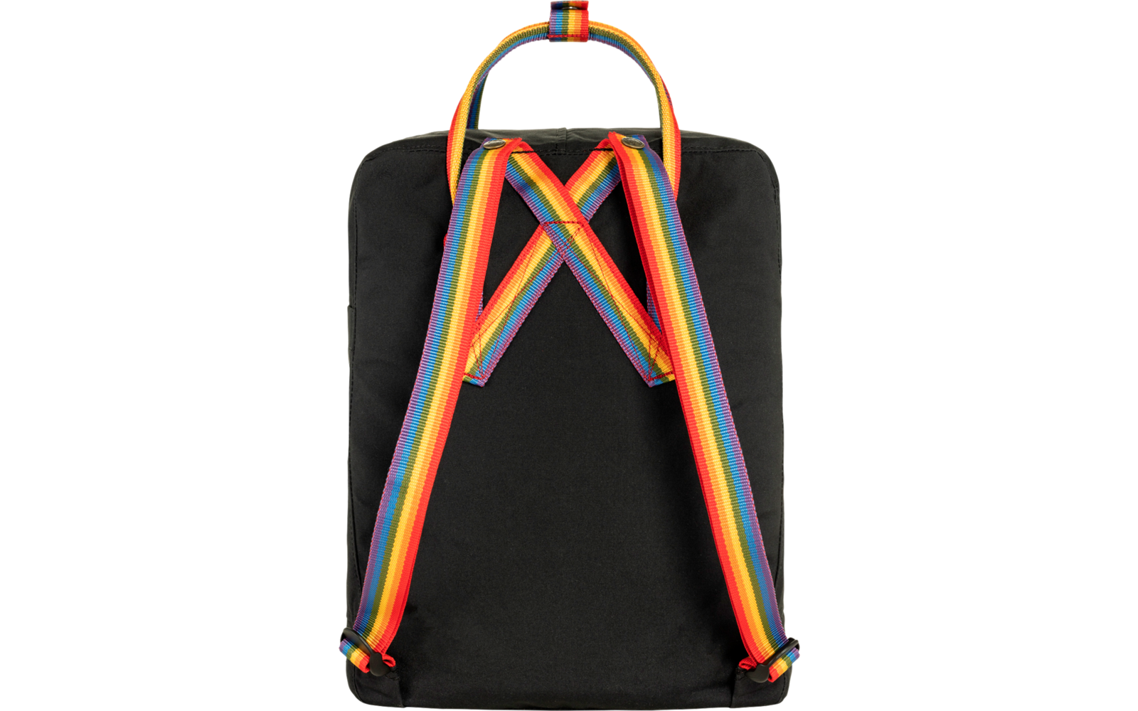 Fjällräven Kanken Rainbow Rucksack 16 Volumen Light Oak-Rainbow Pattern