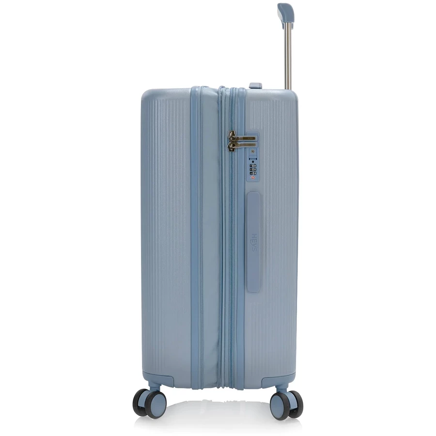 Heys Earth Tones - 4-Rollen-Trolly M 66 cm erw. glacier grey