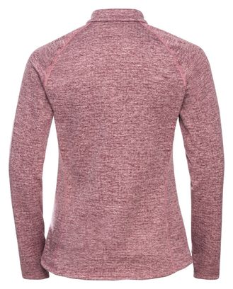 Polaire Thermique 1/2 Zip Odlo FLI Tencia Rose Femme