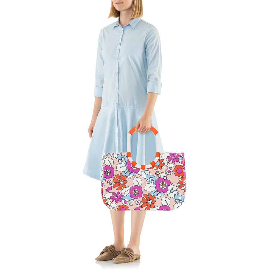 reisenthel® loopshopper L frame florist peach