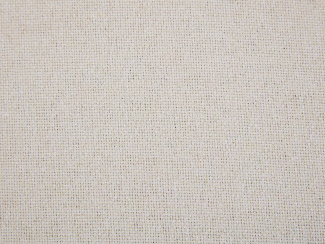 Lot de 2 chaises avec accoudoirs - Tissu et bois de hêtre - Beige - PEGA de Pascal MORABITO