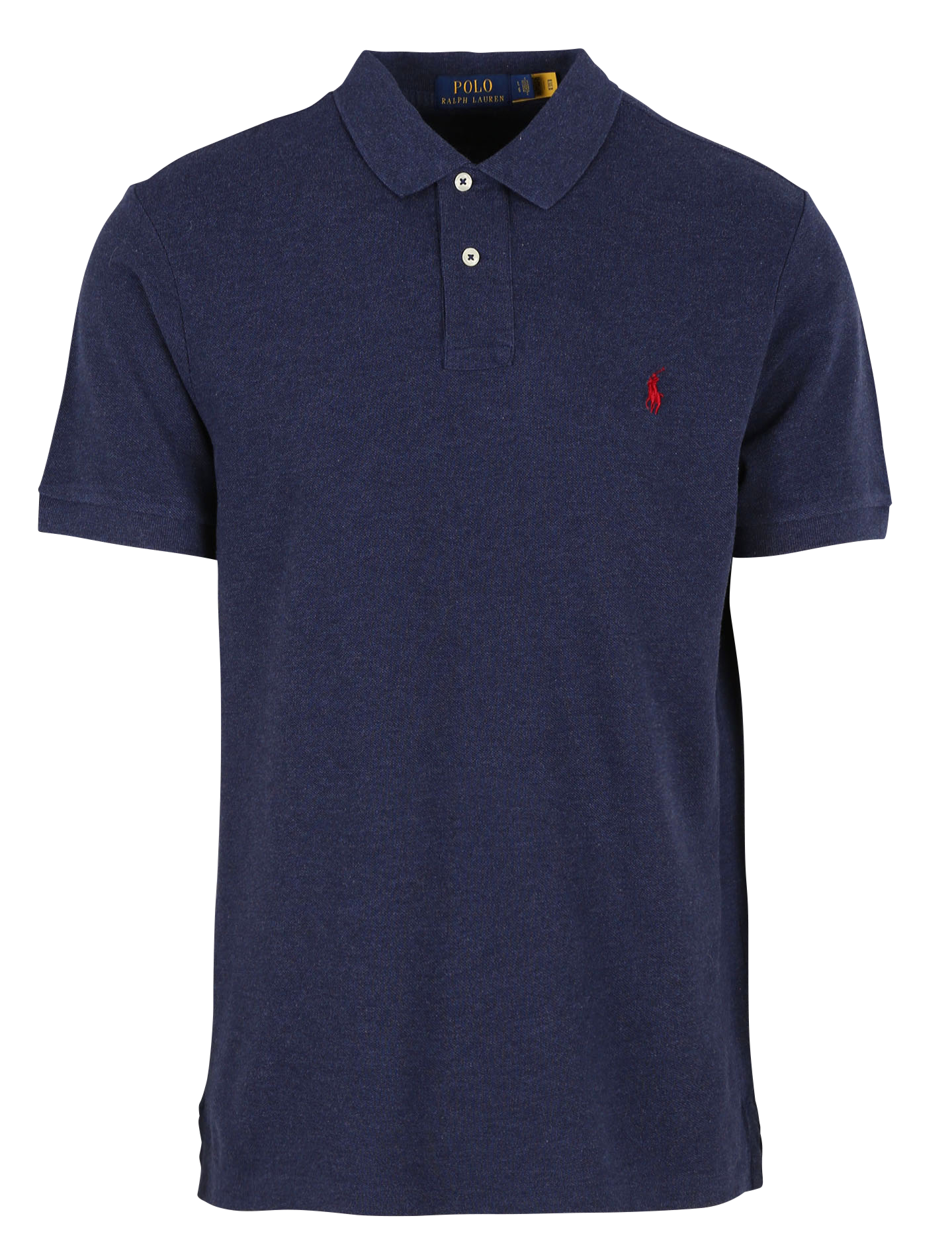 Polo slim-fit en coton | Bleu