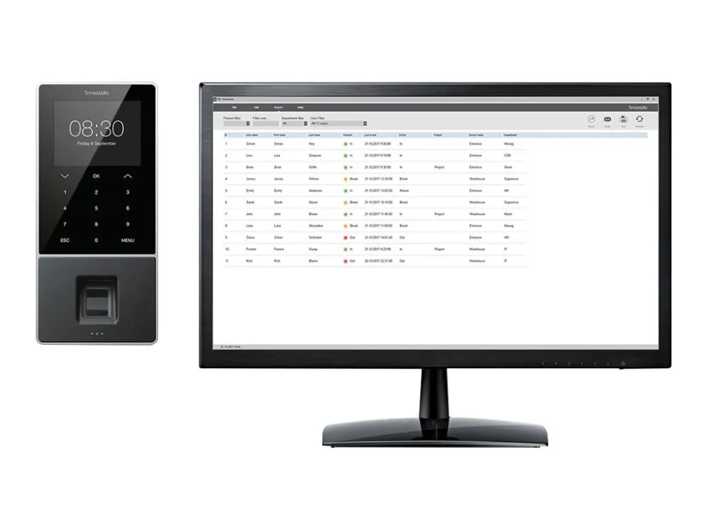 Safescan TimeMoto TM-PC Plus Software