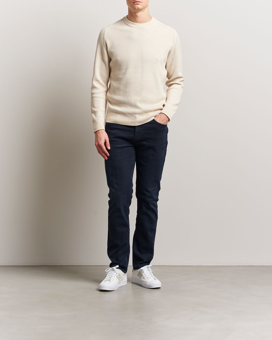 NN07 Kevin Cotton Knitted Sweater Ivory