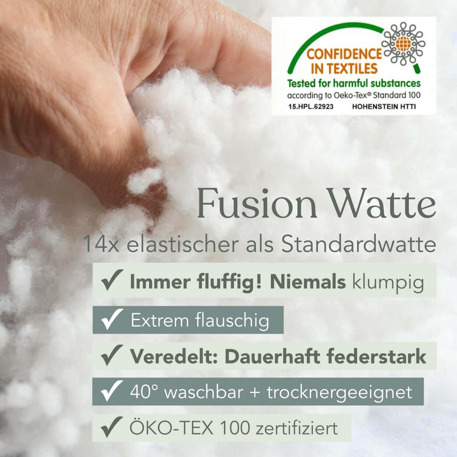 Traumreiter Seitenschläferkissen Visco XXL Professional mit Bezug Grau Deluxe, Hybrid Wendekissen + 1cm Memory Foam, U Form Schwangerschaftskissen Body Pillow Komfortkissen, Ergonomie Zertifiziert
