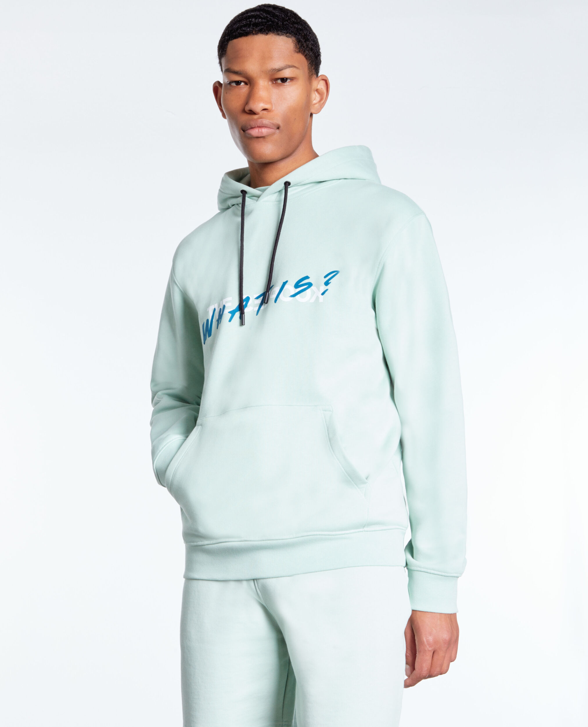 Sweatshirt à capuche What is vert