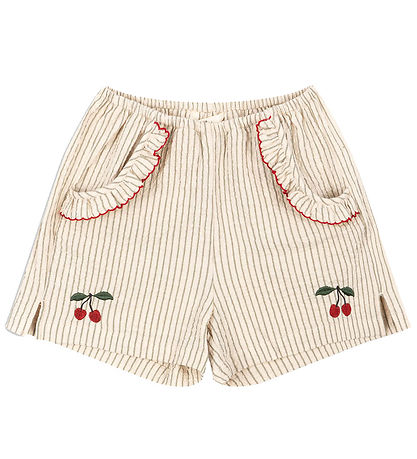 Konges Sløjd Shorts - Ellie Frill - Tea Stripe