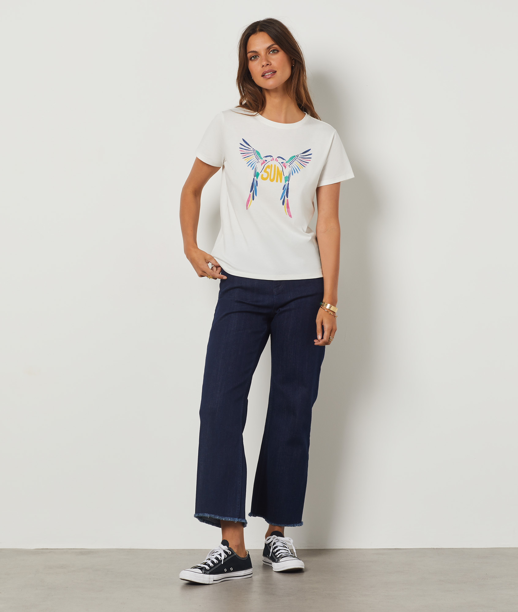 T-shirt manches courtes 100% coton