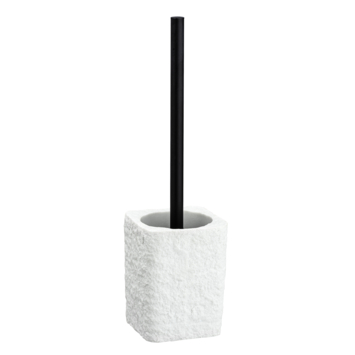 Wenko Villata toiletborstelhouder polyresin wit