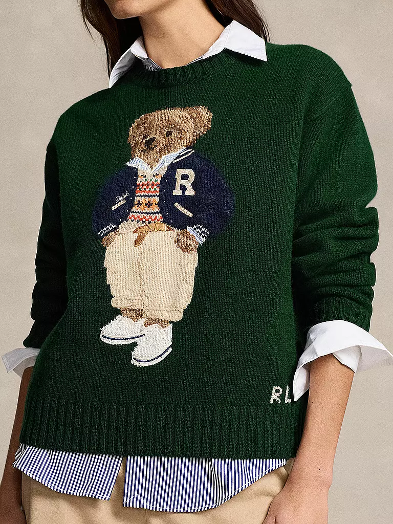POLO RALPH LAUREN Pullover dunkelgrün