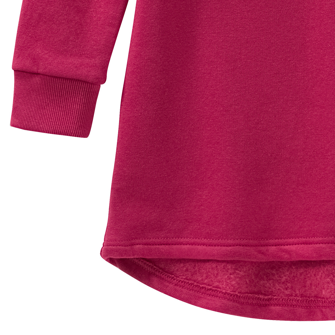 Topolino Mädchen Sweatkleid mit Fee-Applikation dunkelpink