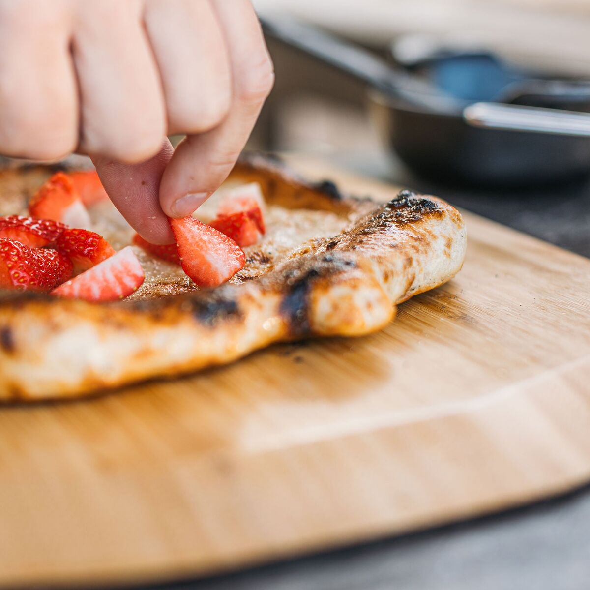 Pizzaspade i bambus, 35,5 cm