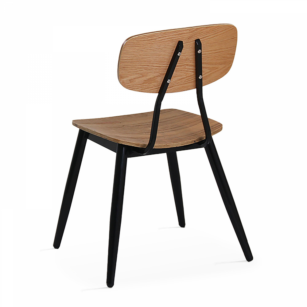 Lot de 2 chaises en bois