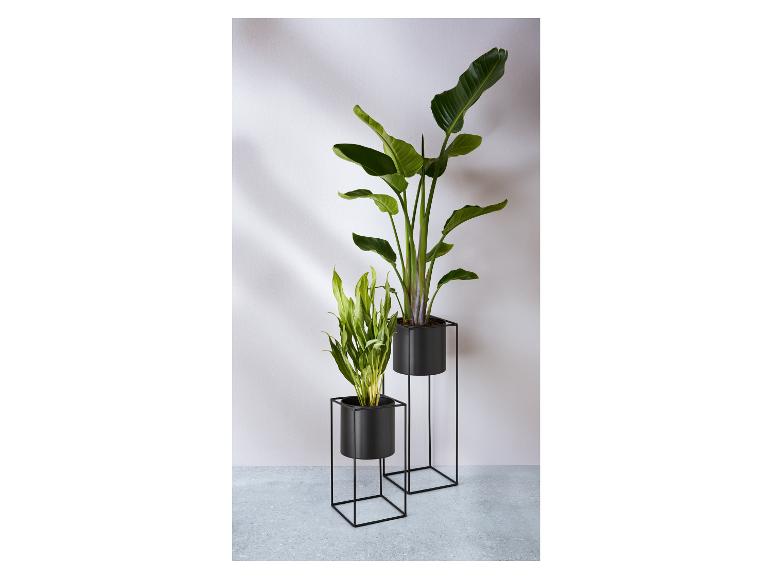 Bloempotset met standaard