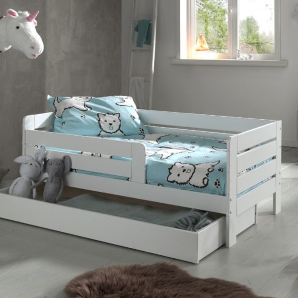 Vipack Toddler Ledikant Horizontaal Grijs 70 x 140 Cm