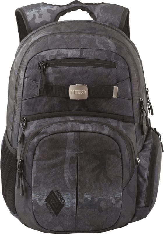 NITRO - Hero Backpack - Rugzak - Forged Camo - 100% Polyester - Inhoud 37L