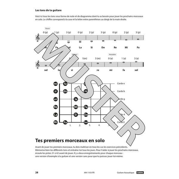 Cascha Verlag Guitare Acoustique Apprendre
