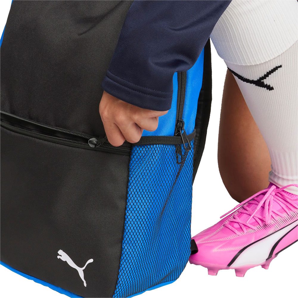 Puma TeamGOAL Backpack Core electric blue lemonade