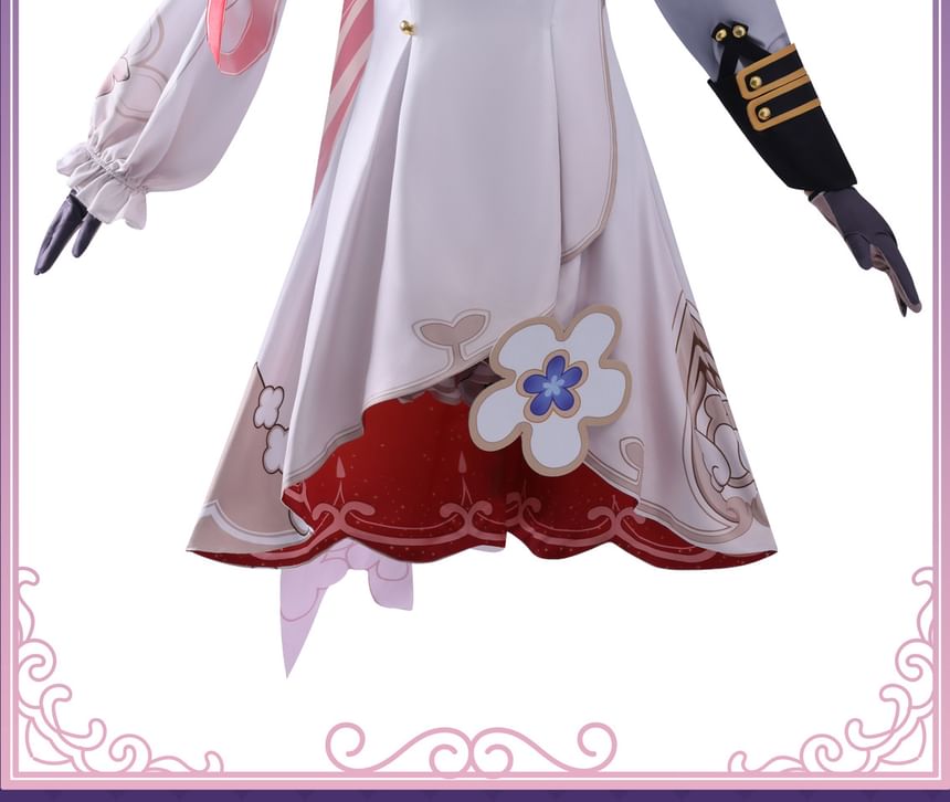 Feravin - Honkai: Star Rail Tribbie Cosplay Kostuum / Pruik / Set
