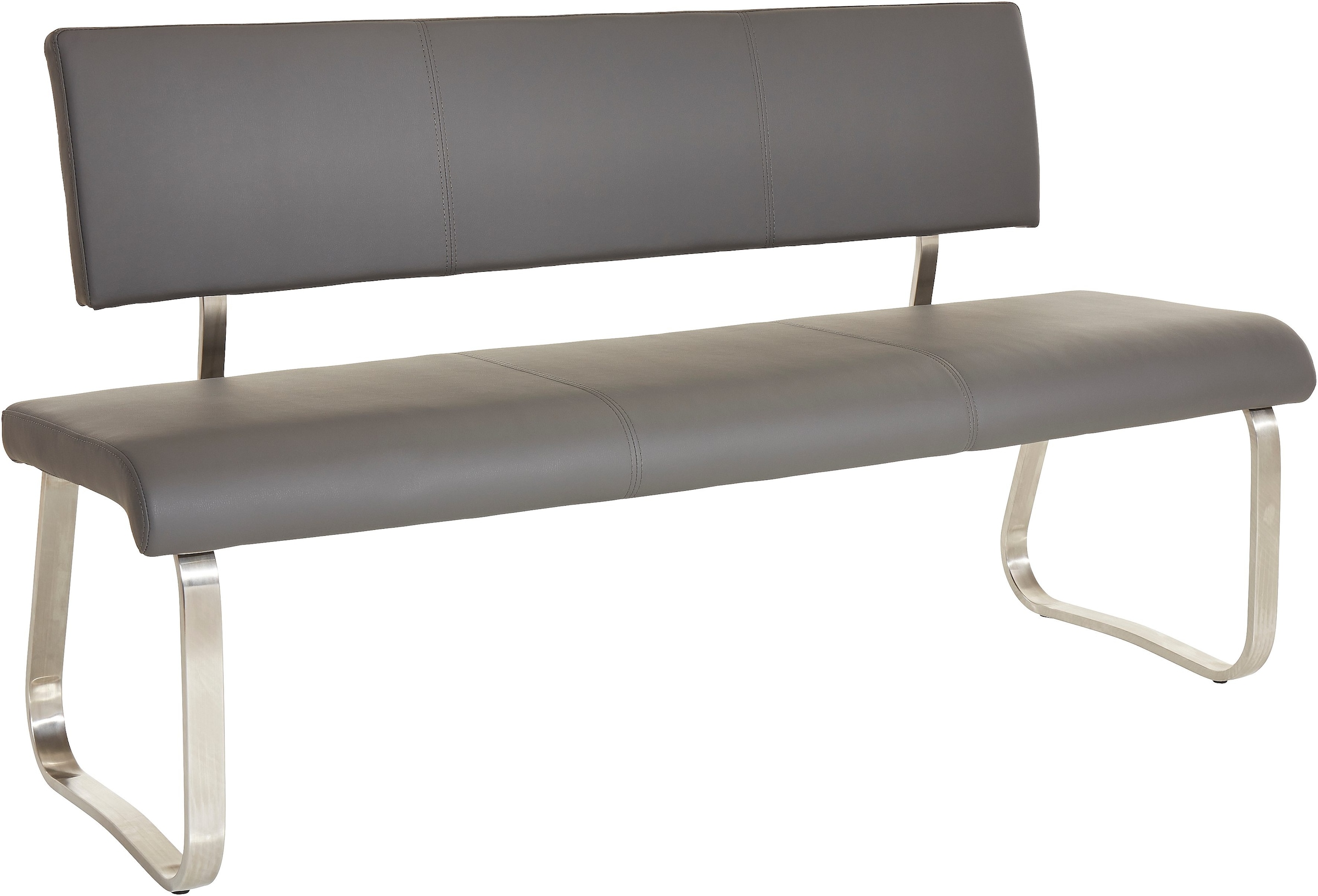 MCA furniture Polsterbank »Arco« belastbar bis 280 Kg, Echtleder, in verschiedenen Breiten