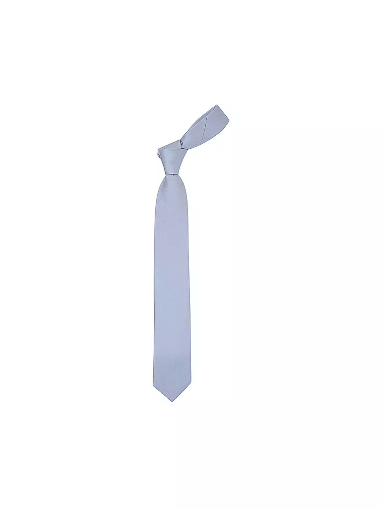 SEIDENFALTER Krawatte blau