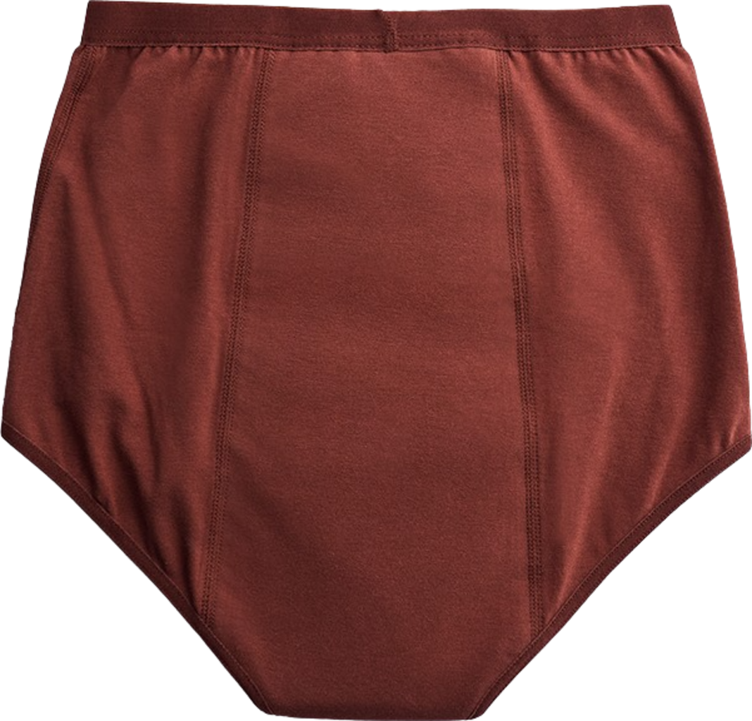 Imse  High Waist Periodenslip Medium Flow Rostrot, XS