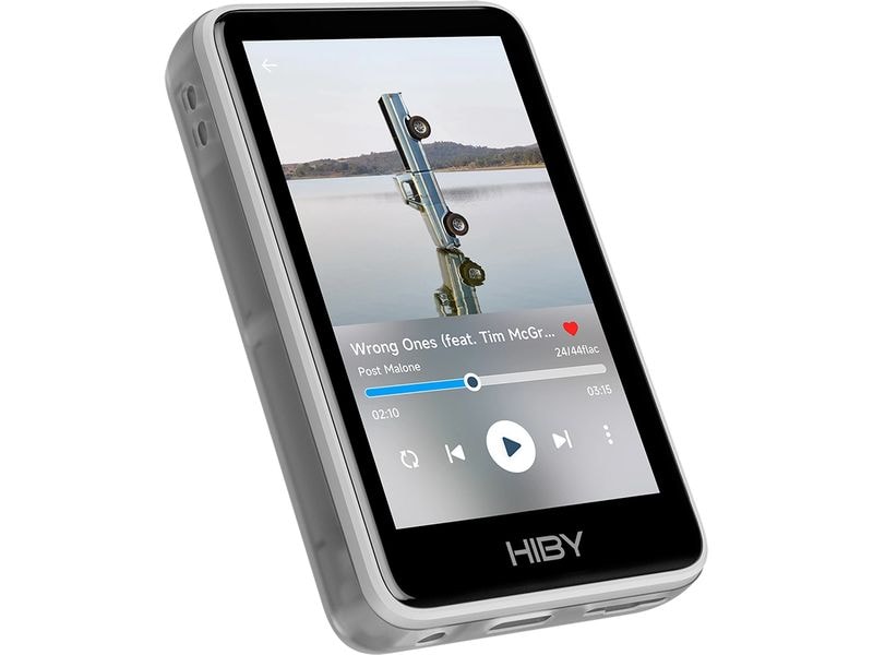 HiBy HiRes-Player R1 Weiss Hochauflösender Musikplayer mit Bluetooth und WiFi