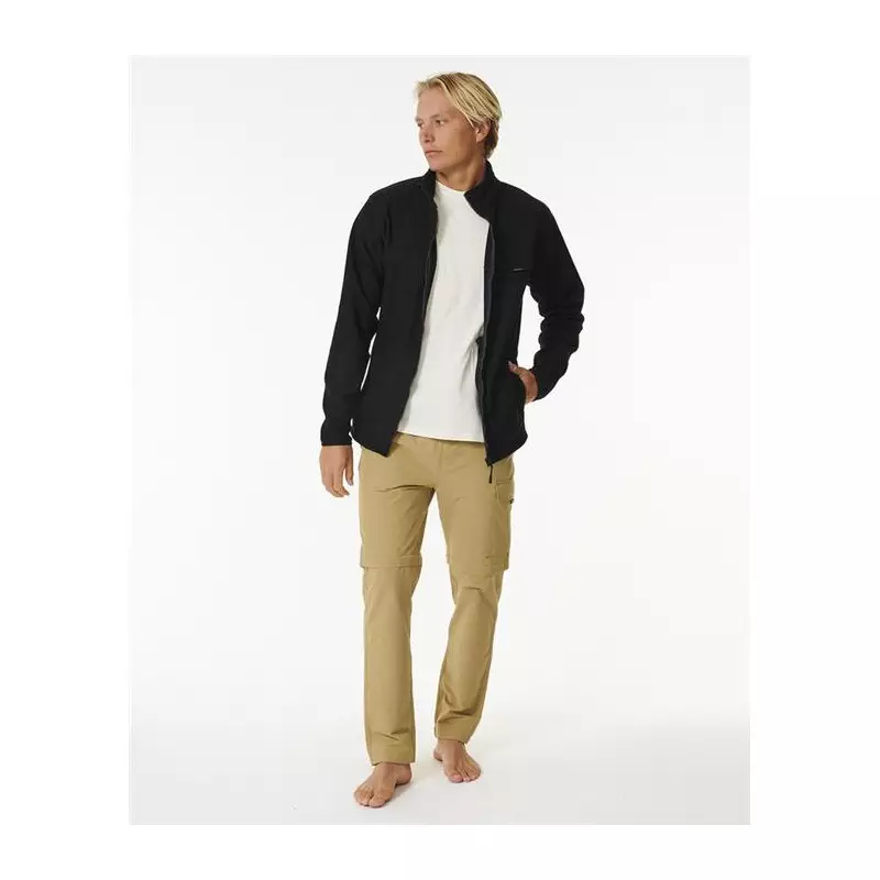 Sweat RIPCURL Journeys Grid Polar Fleece Black M