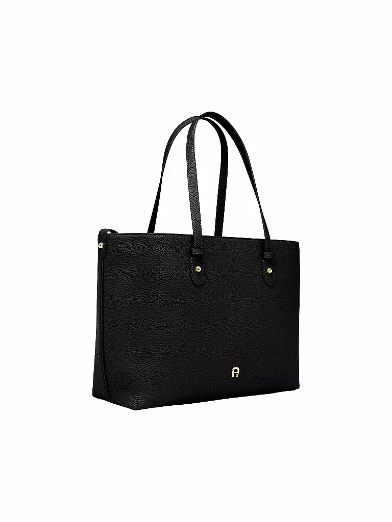 AIGNER Ledertasche - Shopper DIADORA Large schwarz