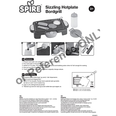 Spire bordgrill
