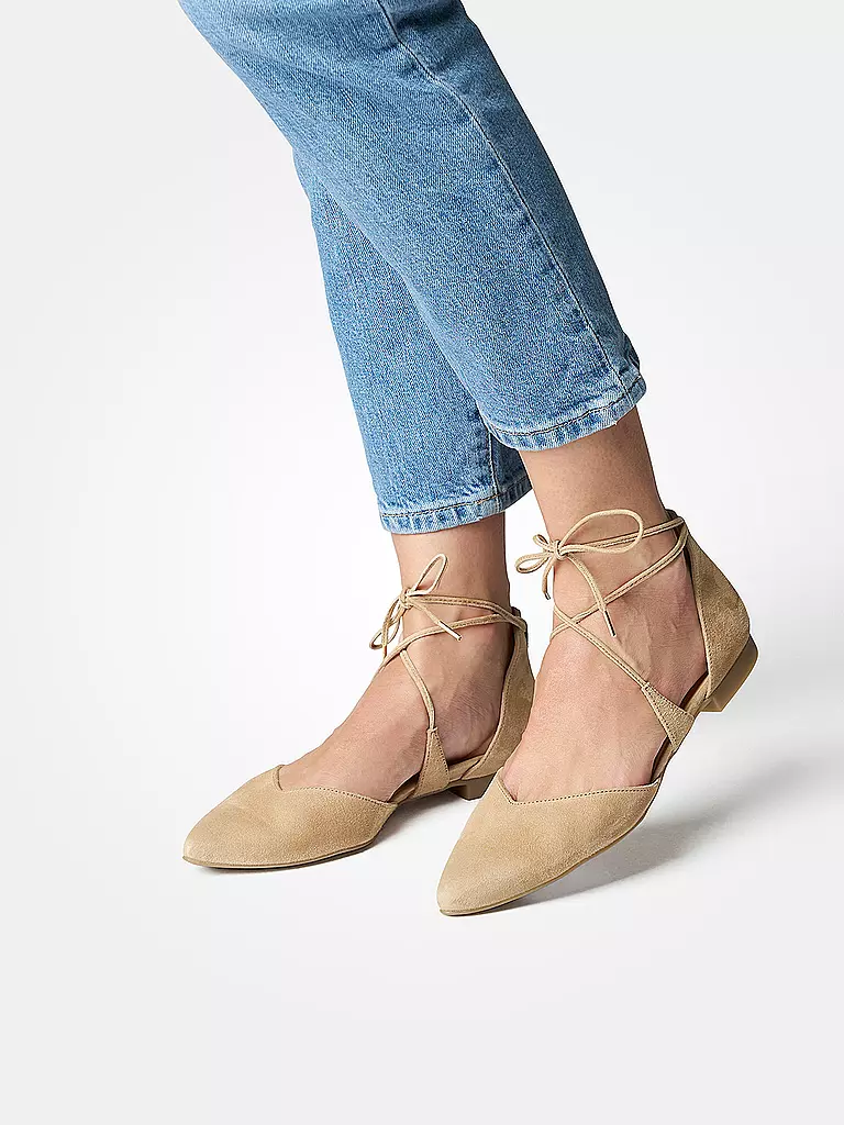 PAUL GREEN Ballerinas beige